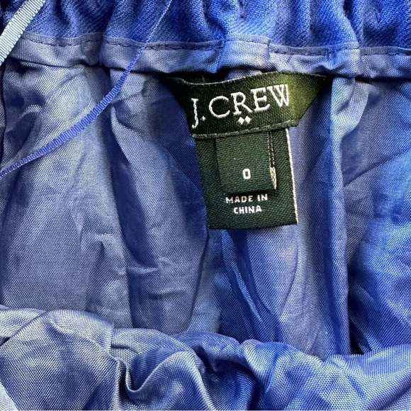 J Crew Mini Skirt in Royal Blue Size 0 - Picture 3 of 3